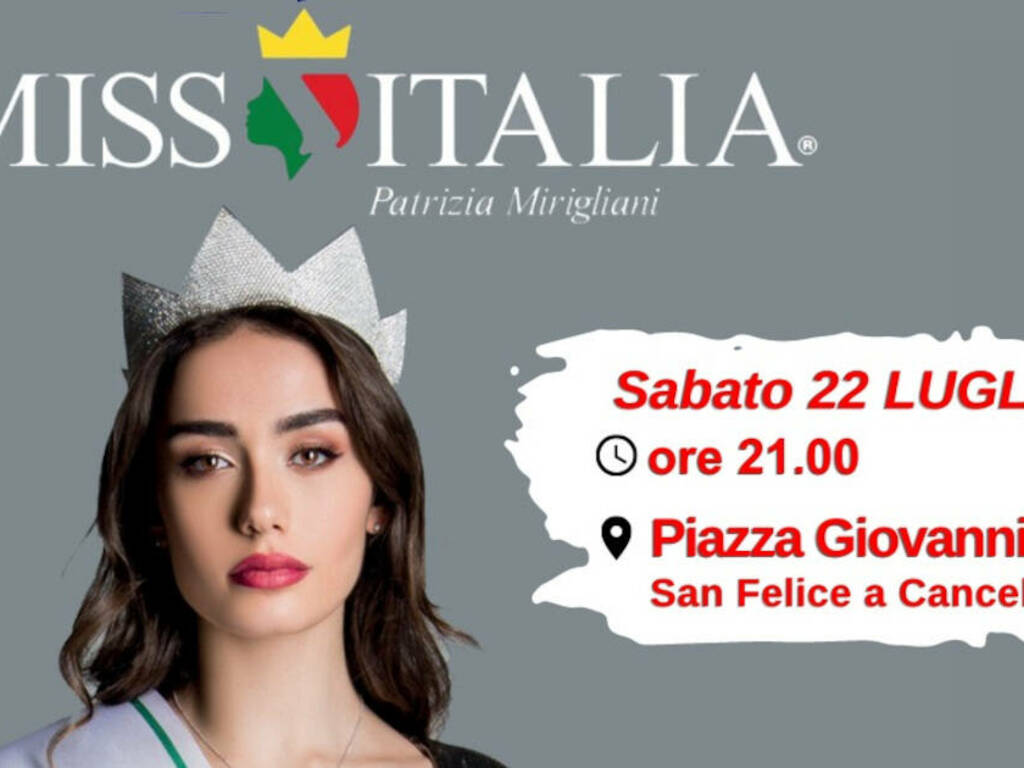 A San Felice a Cancello la prima finale regionale di Miss Italia - Caserta  Notizie