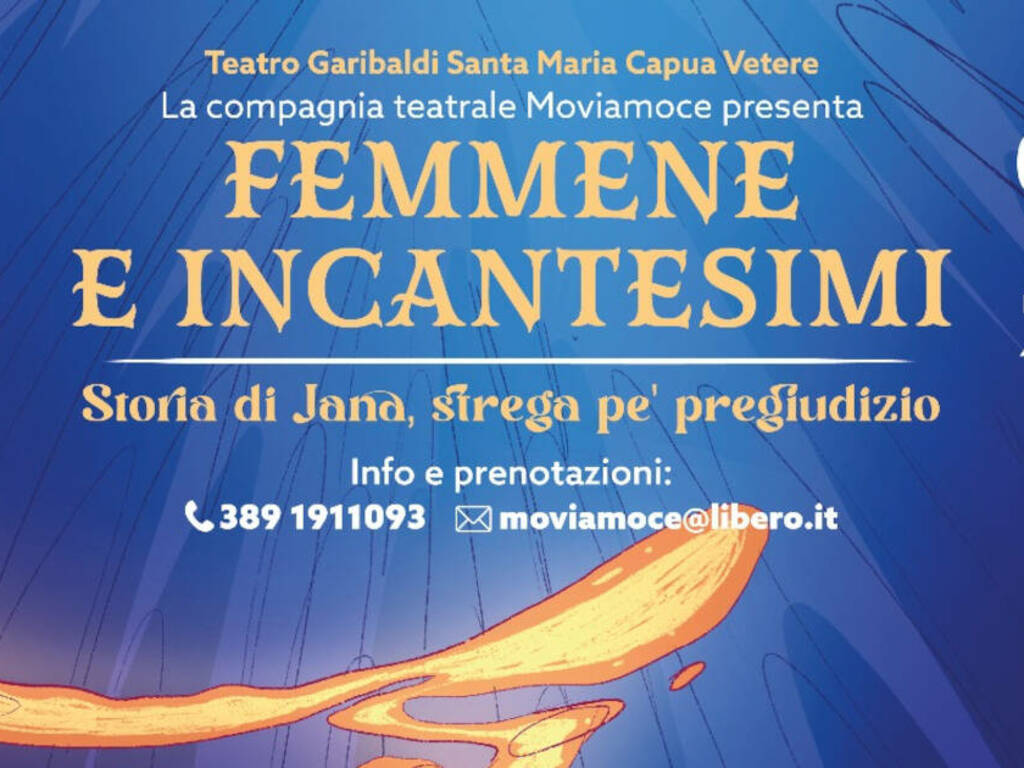 Misteriosi incantesimi al Teatro Garibaldi di Santa Maria Capua Vetere Misteriosi incantesimi al Teatro Garibaldi di Santa Maria Capua Vetere