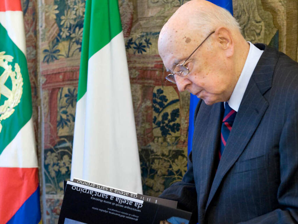 Il cordoglio della Pro Loco per la scomparsa del presidente Napolitano legato profondamente a Sant’Arpino