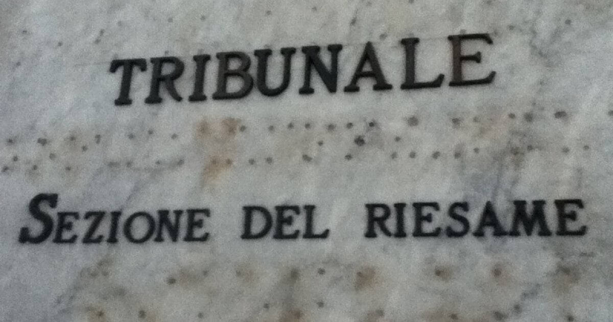 tribunale del Riesame Napoli