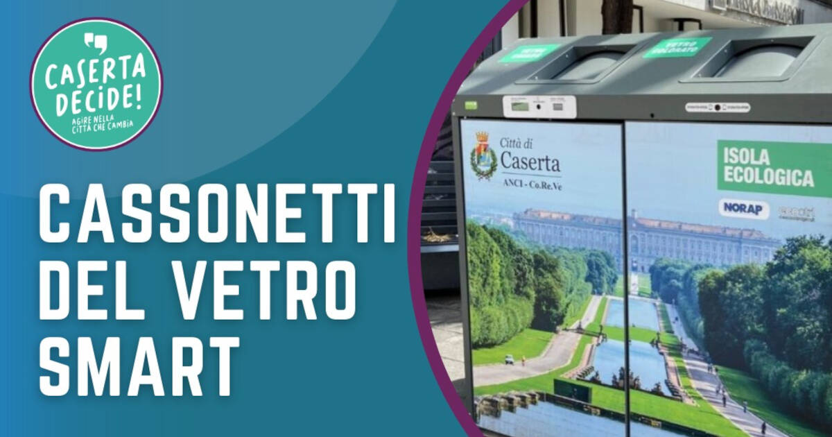 Cassonetti smart: perché non funzionano? Dov'è finita la campagna di  comunicazione da 28mila euro? - Caserta Notizie