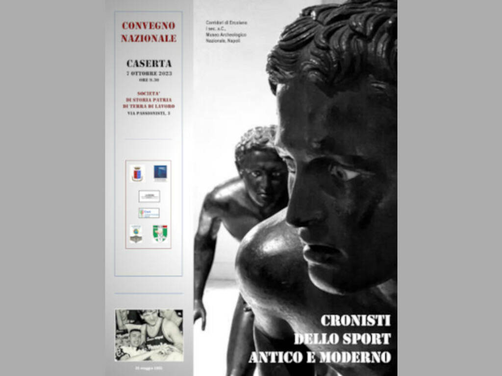“Cronisti dello Sport antico e moderno”, il convegno sabato 7 ottobre “Cronisti dello Sport antico e moderno”, il convegno sabato 7 ottobre