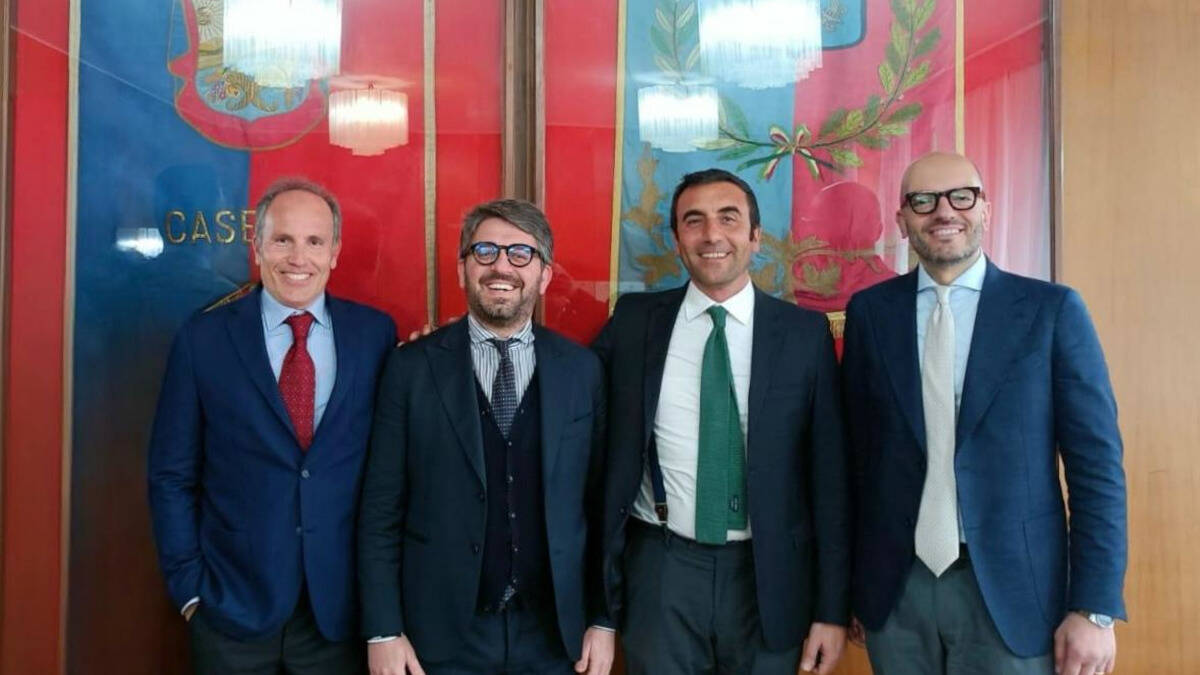 gruppo Lega consiglio comunale Caserta Dello Stritto Schiavo Del Rosso Di Caprio