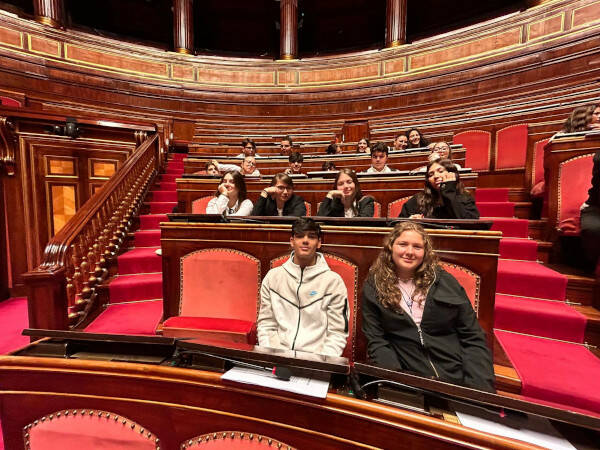 il Buonarroti in visita al Senato