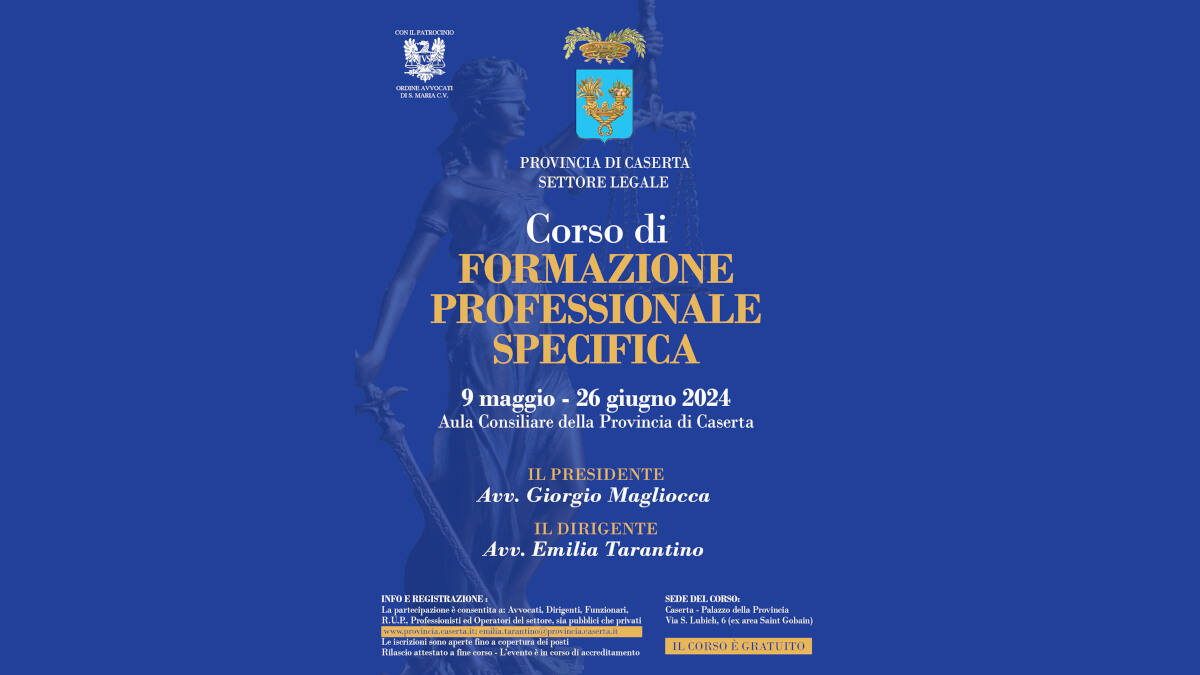 corso di formazione legale