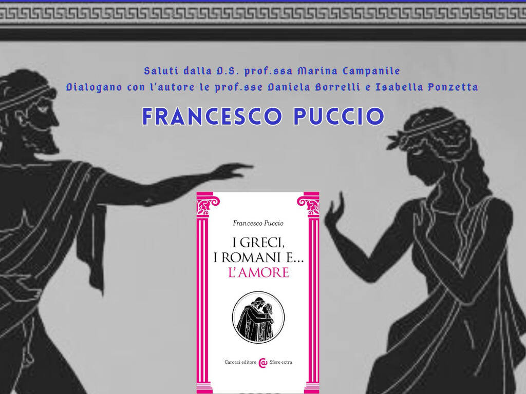 Al liceo Giannone nuovo appuntamento dei Concerti Letterari: domani ospite Francesco Puccio