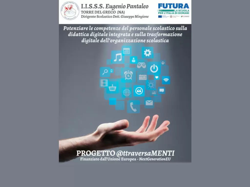 Al via all'Istituto Pantaleo il Progetto @ttraversaMENTI finanziato  dall'Unione Europea – NextGenerationEU - Caserta Notizie