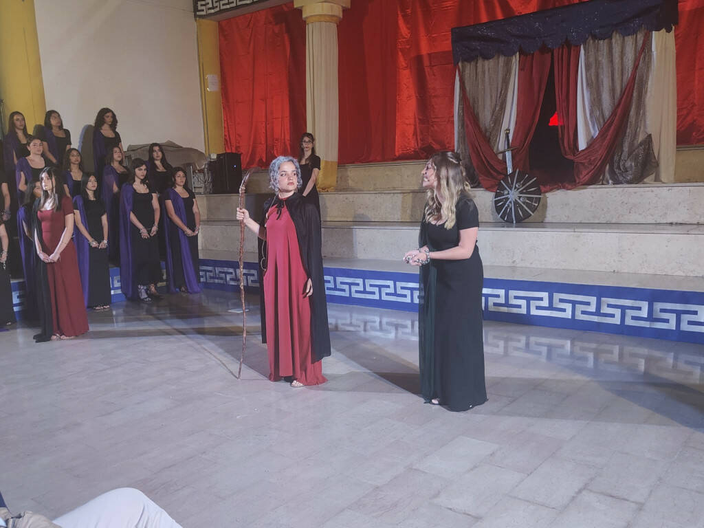 Liceo Quercia, un successo la replica del dramma “Ecuba“ di Euripide