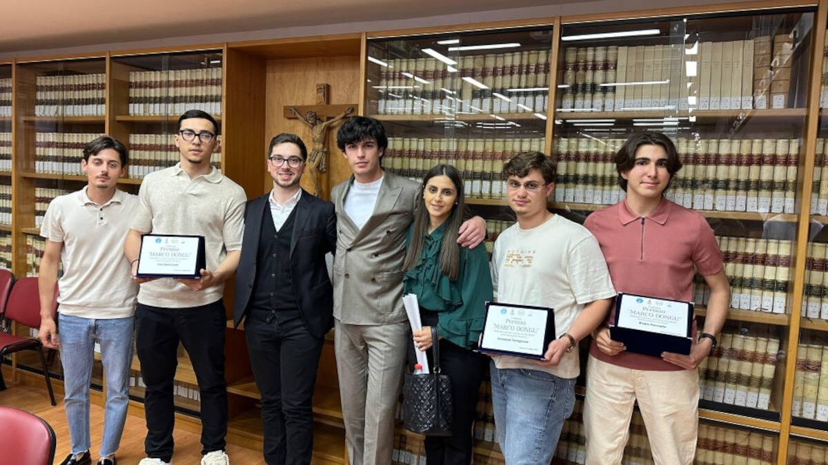 Premio “Marco Dongu” a due studenti del Liceo Quercia di Marcianise