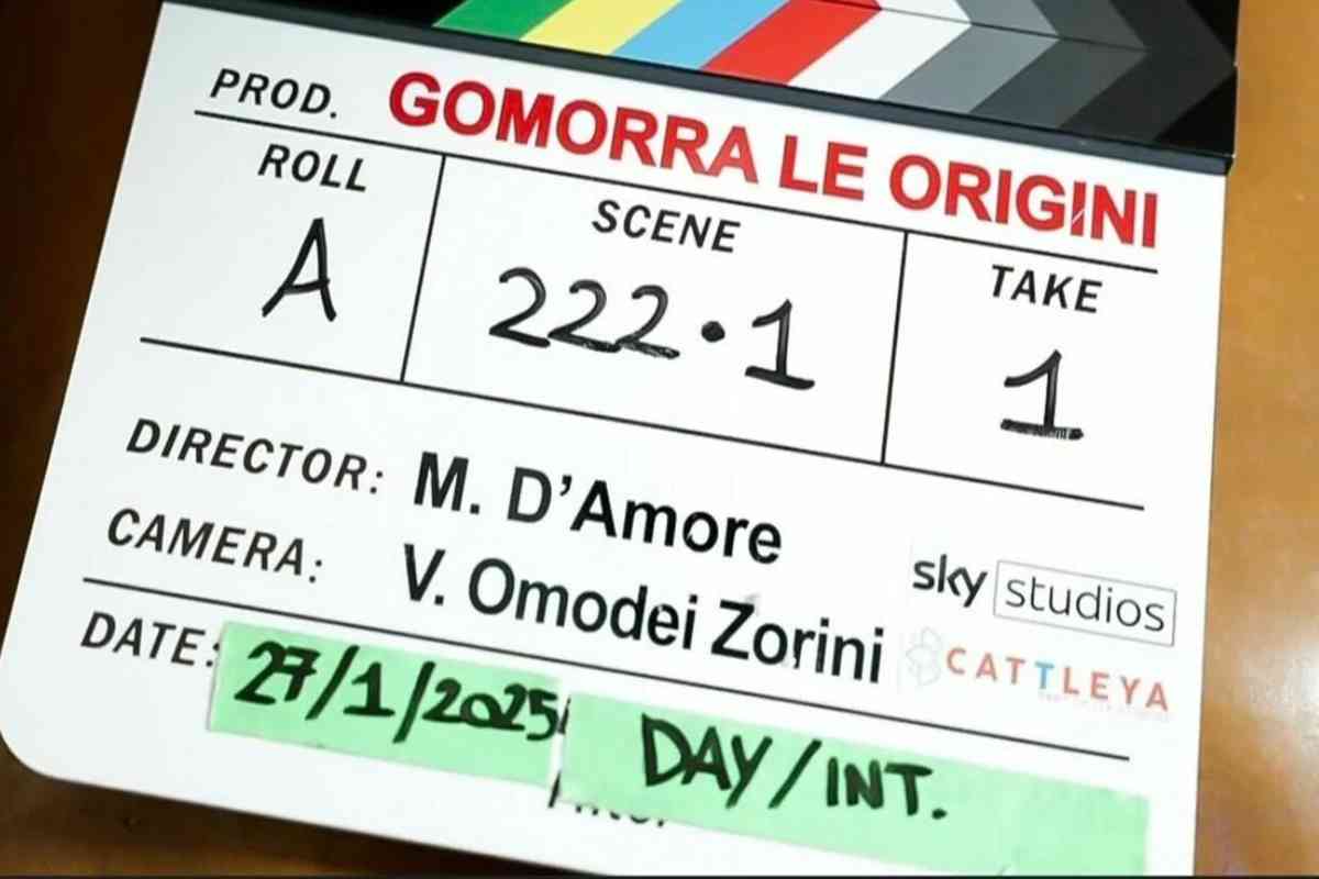 Gomora Le Origini ciak